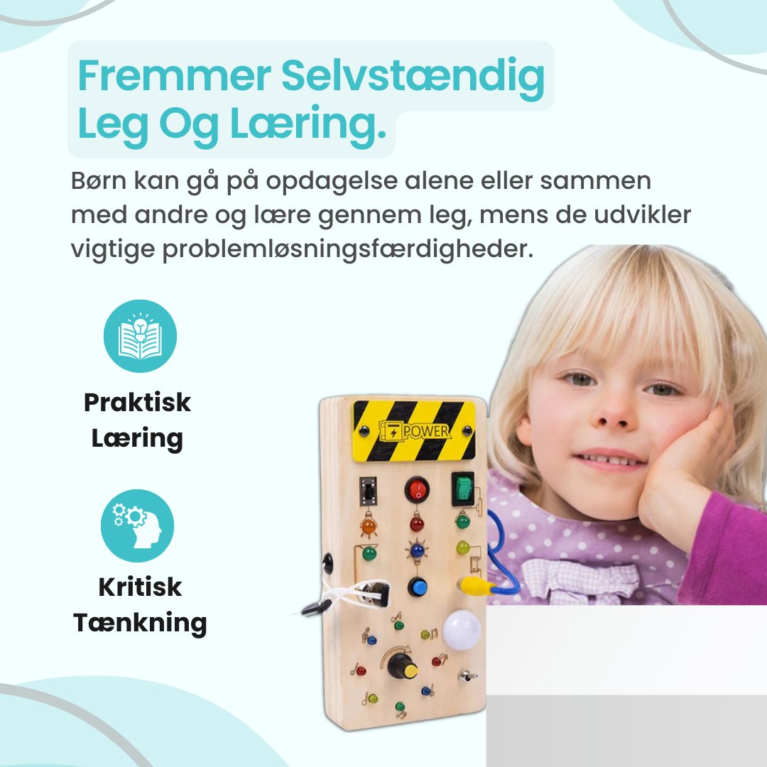 LumiTots™ Montessori-Aktivitetstavle