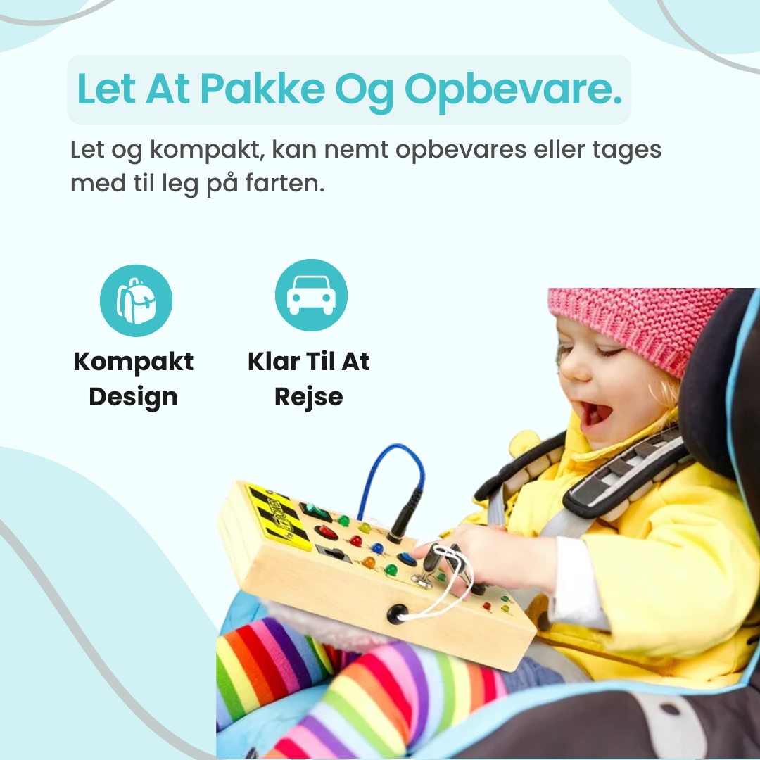 LumiTots™ Montessori-Aktivitetstavle